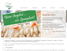 Tablet Screenshot of jagdhaus-feldmann.de